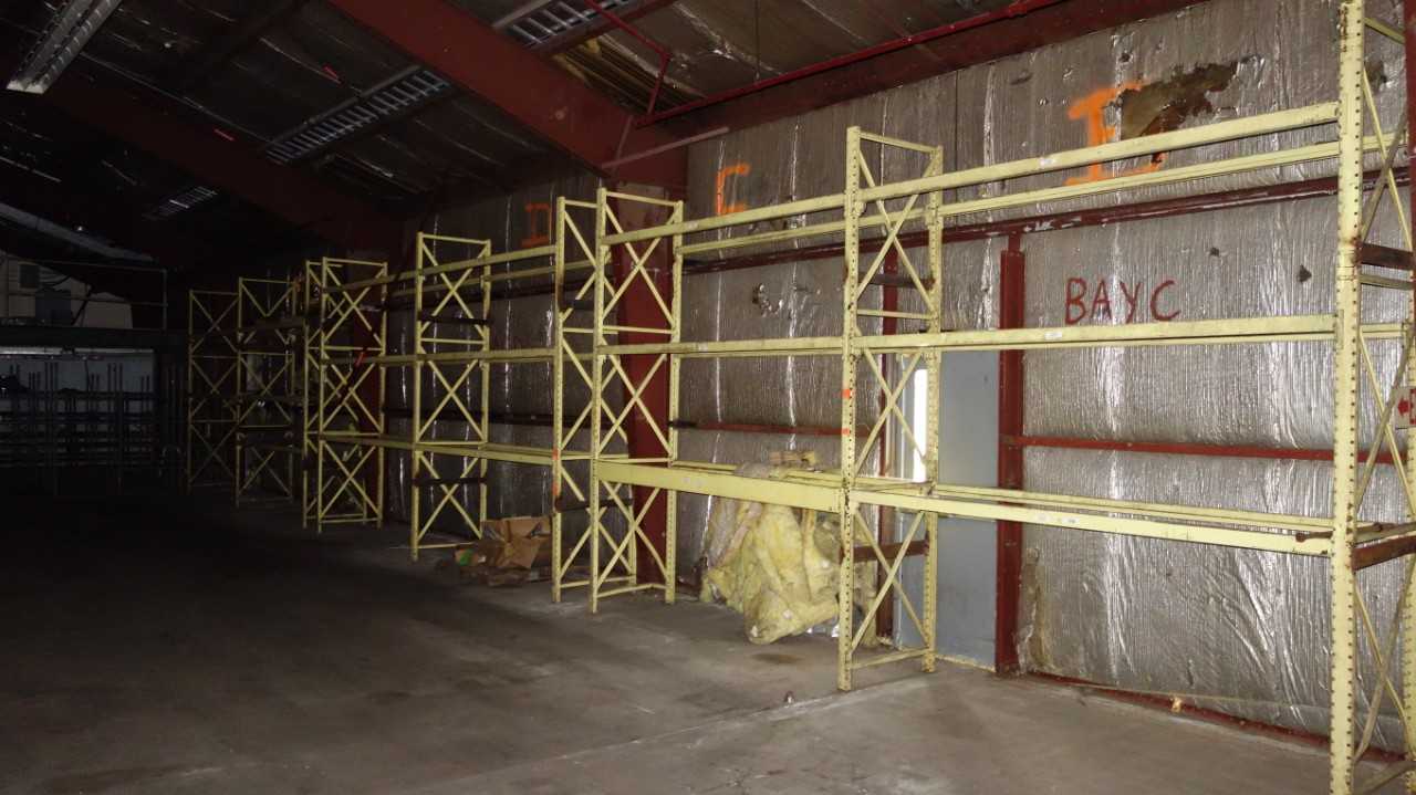 54FT OF STEEL RACKING - 12' HIGH x 3' DEEP 9ft Sections - PALLET RACKING