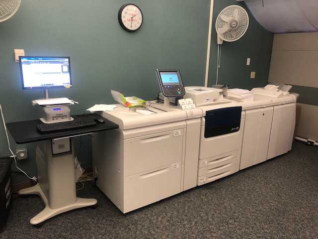 Xerox J75 production color copier/printer - PACKAGING