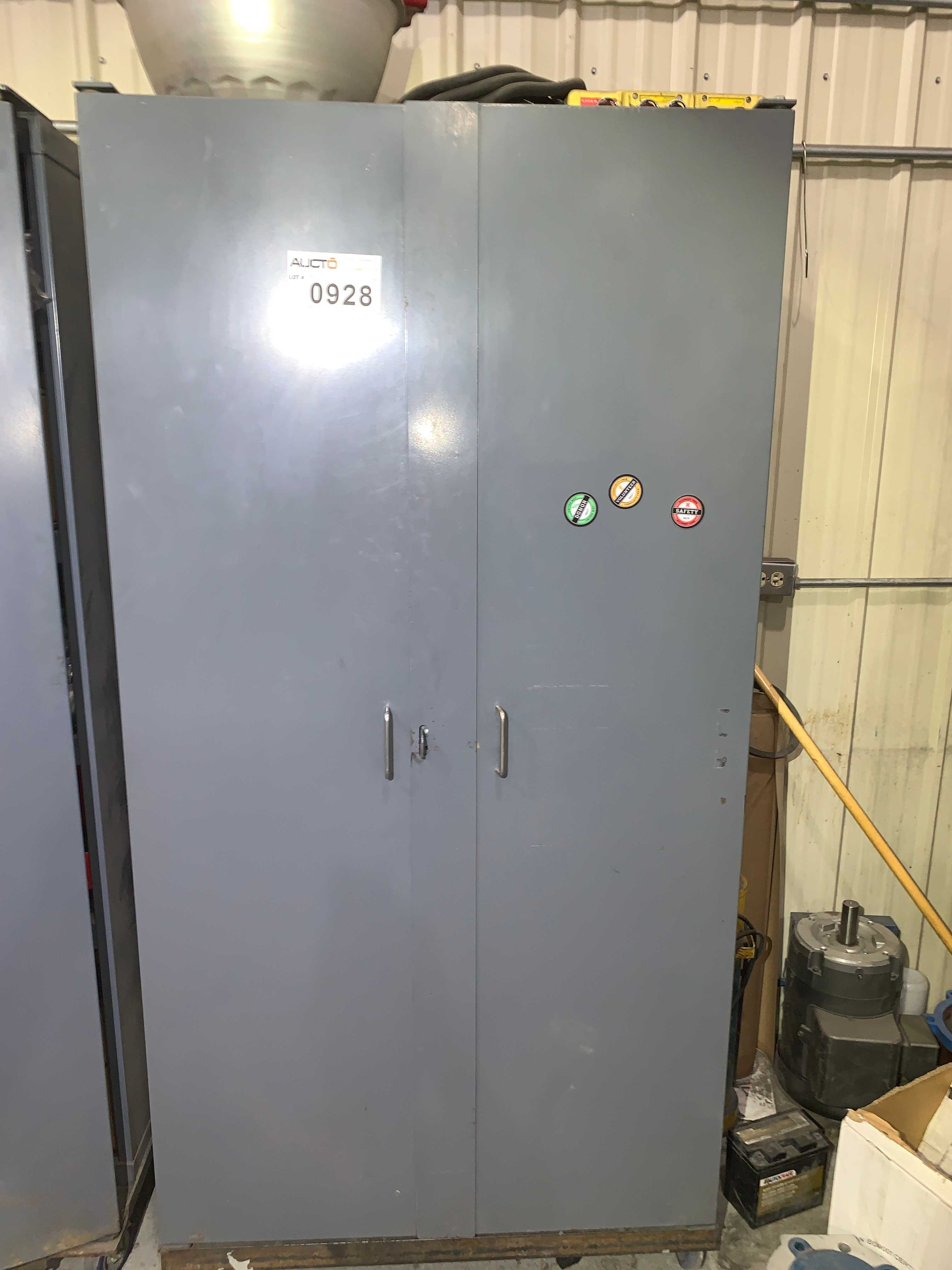 CABINET WITH CONTENTS - INDUSTRIAL PARTS