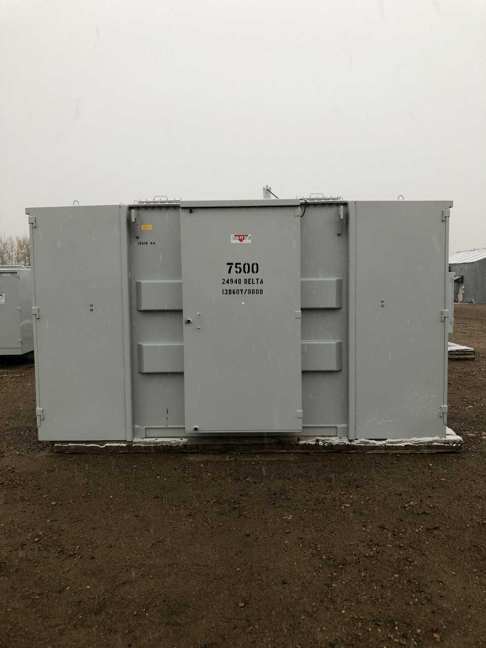 2017 Carte 7500KVA 24000VAC Oil Filled Transformer - CONTROL TRANSFORMERS