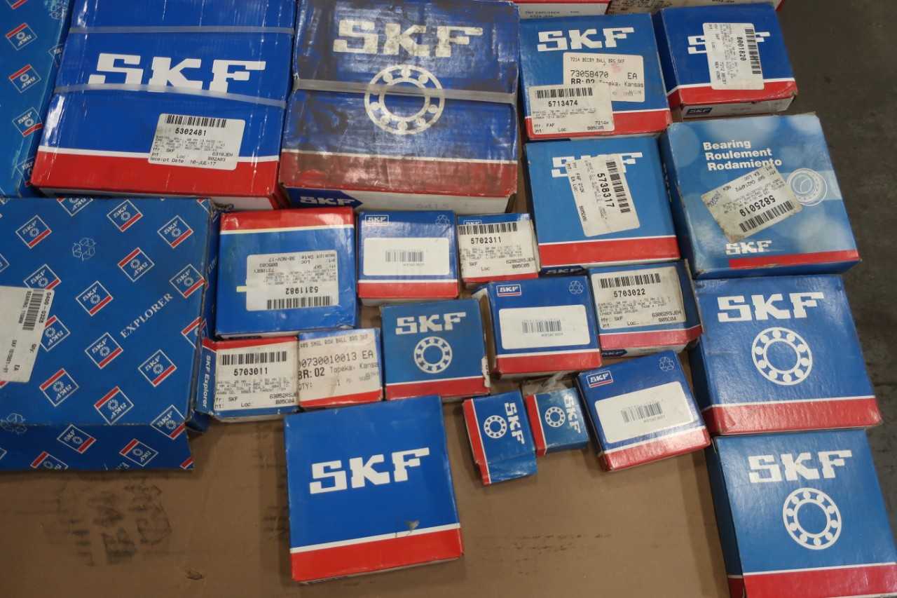 1 PALLET OF ASSORTED SKF BEARINGS - BEARINGS