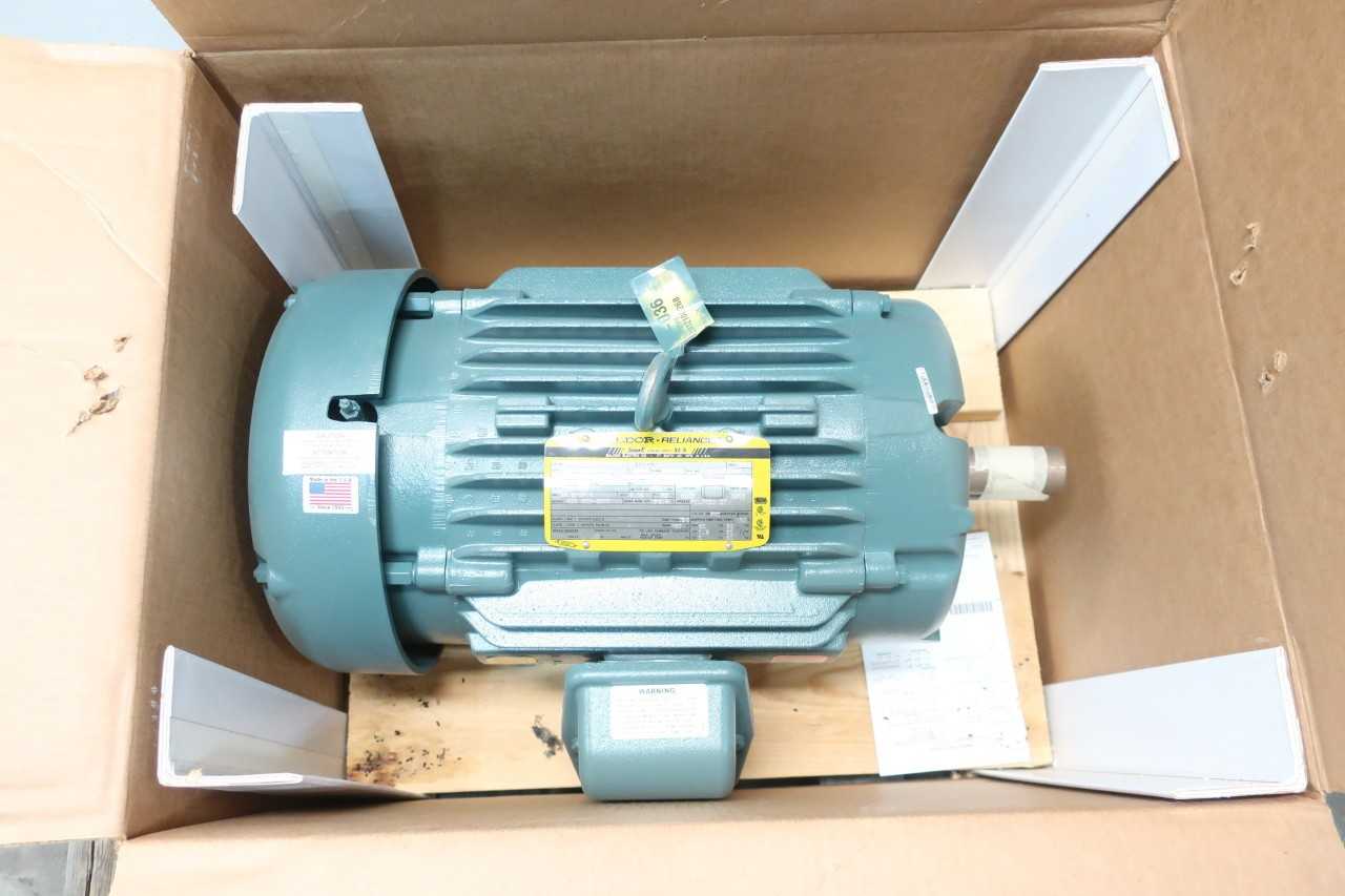 BALDOR ECP2333T SUPER-E XEX 254T 3PH 15HP 1765RPM 1-5/8IN 230/460V-AC AC MOTOR - ELECTRIC MOTORS