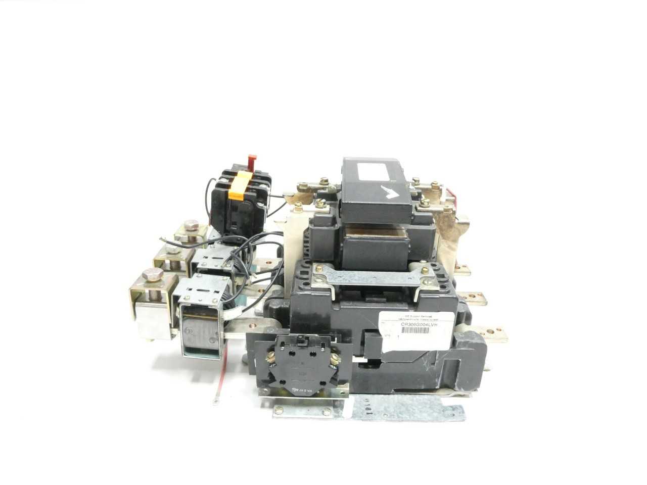 GENERAL ELECTRIC GE CR306G004LVH 460-480V-AC 200HP SIZE 5 FULL VOLTAGE STARTER - MOTOR STARTERS