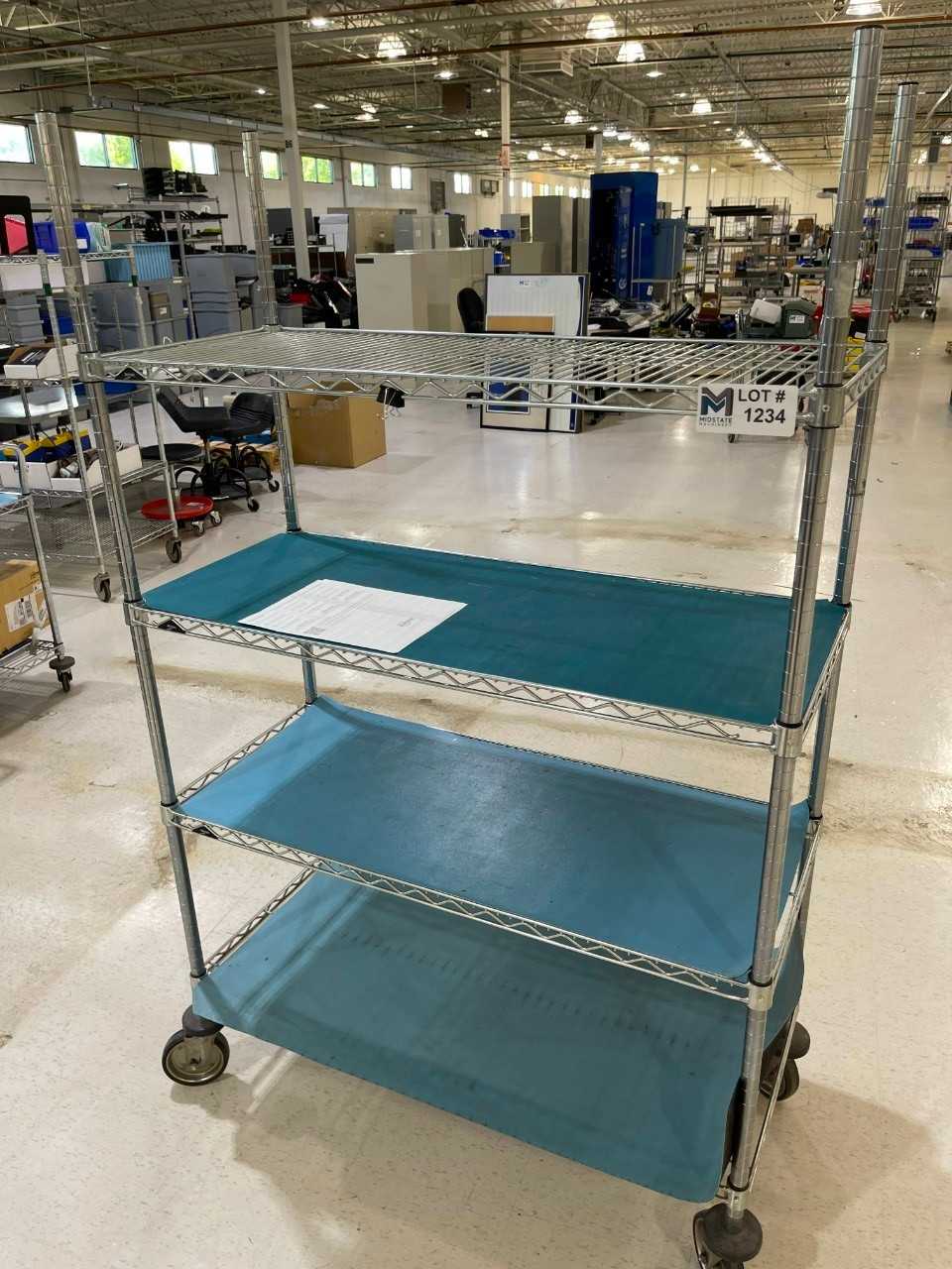 Rolling Bakers Rack No Contents - MISCELLANEOUS
