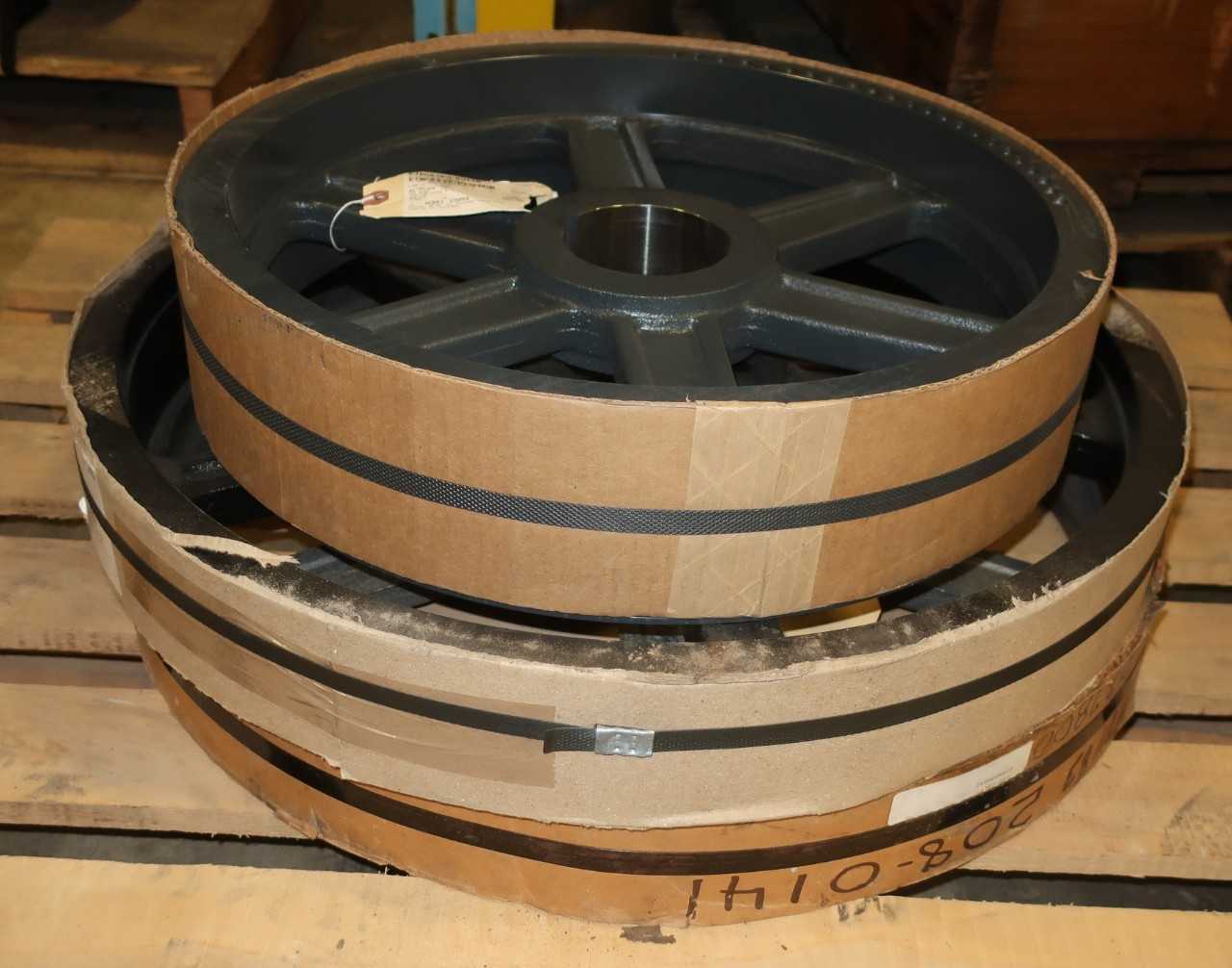 LOT OF 3 SHEAVES BROWNING DODGE - PULLEYS & SHEAVES