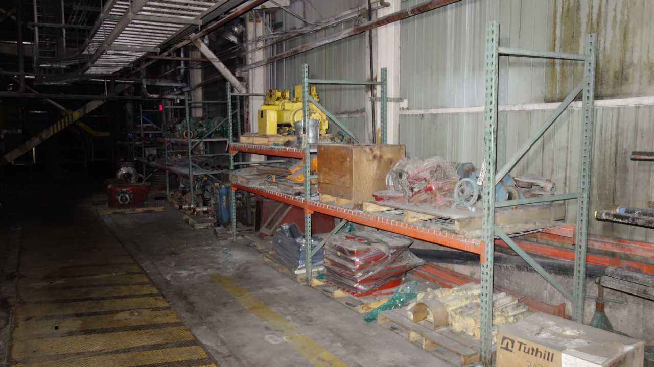 7X SECTIONS OF TEARDROP RACKING - PALLET RACKING