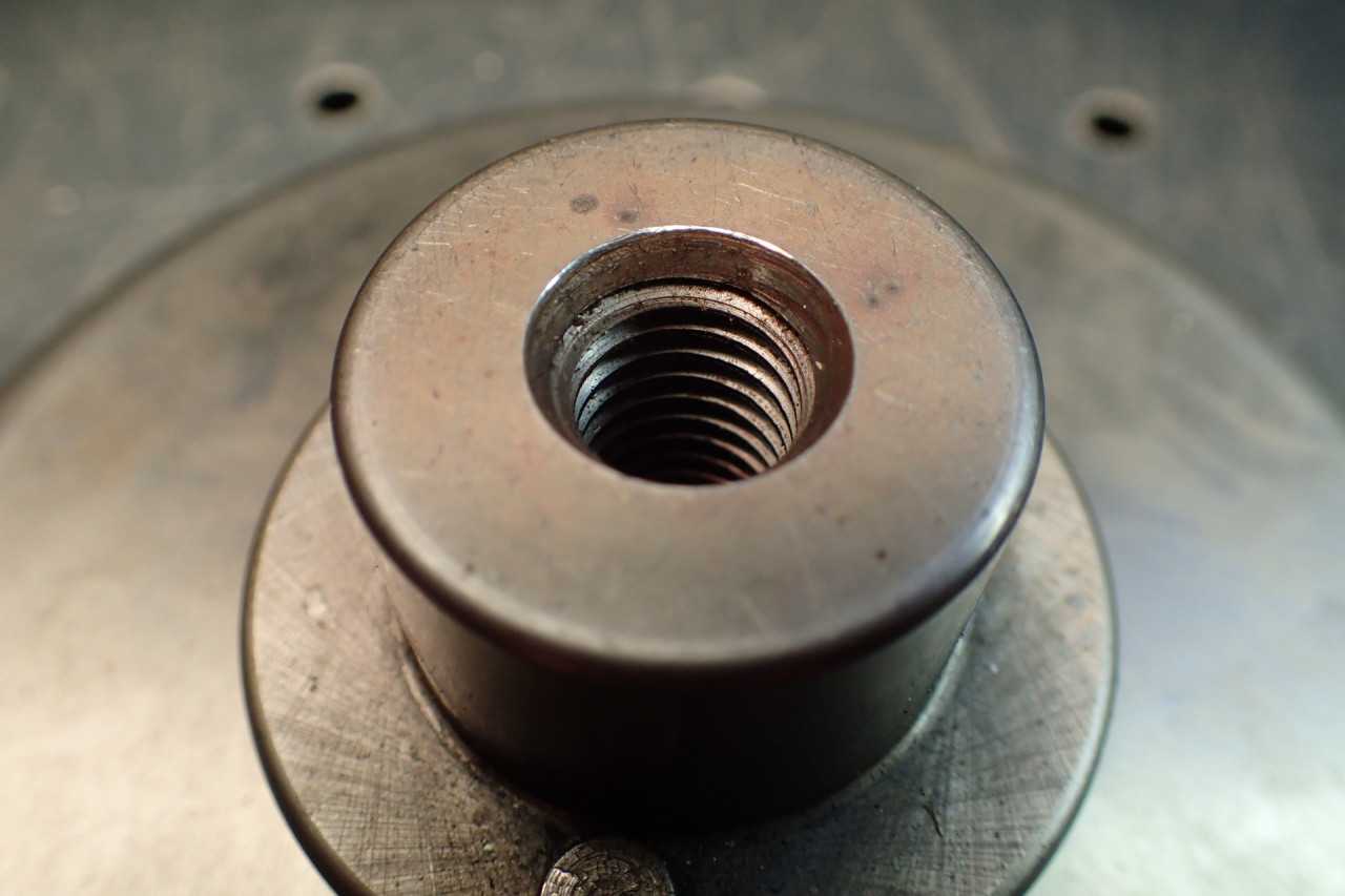 Wilson 1-1/2" x 15/32" Pie Wedge Turret Press Punch & Die Set, 5" OD Base - MACHINING ACCESSORIES & TOOLING