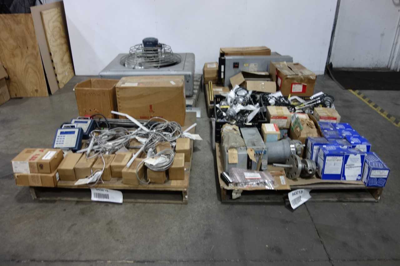 4 PALLETS OF ASSORTED ELECTRICAL - ELECTRICAL COMPONENTS