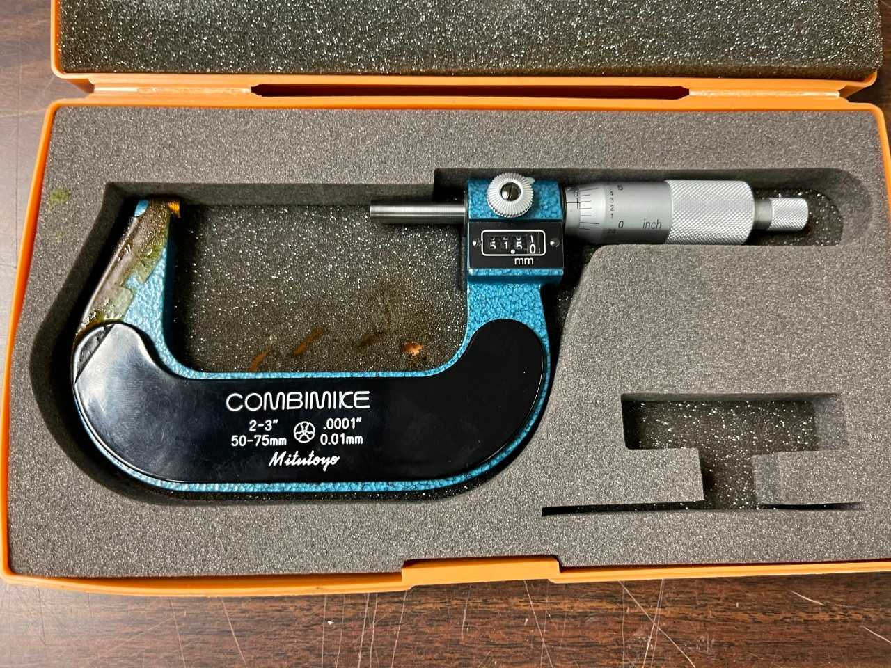 Mitutoyo 2-3" Mic - ELECTRIC POWER TOOLS