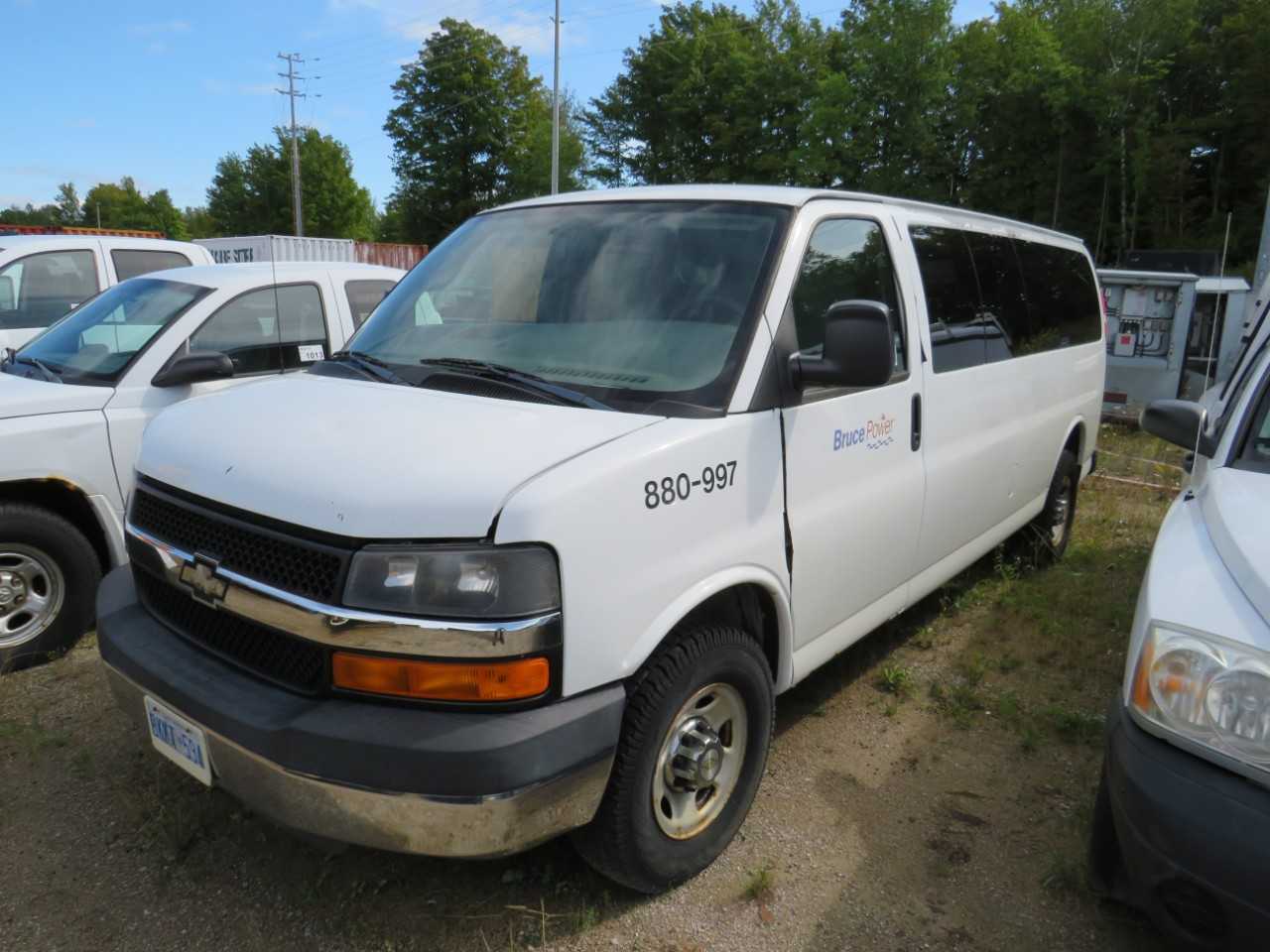 2009 CHEV EXPRESS VAN - HYDRO EXCAVATOR TRUCKS
