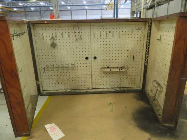 Tool Scoot Wood Cabinet - MISCELLANEOUS