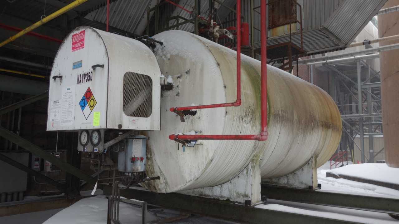 AIRGAS 28000LBS 275PSI LIQUID DRAW CO2 TANK - PROCESS EQUIPMENT