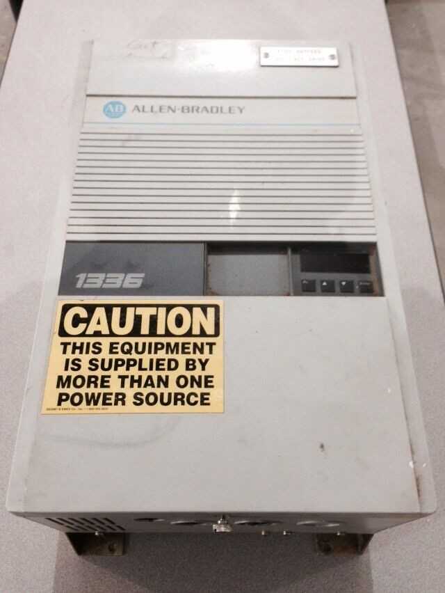 USED ALLEN-BRADLEY 10HP 1336 AC DRIVE 1336-B010-EAD SERIES A - MOTOR DRIVES