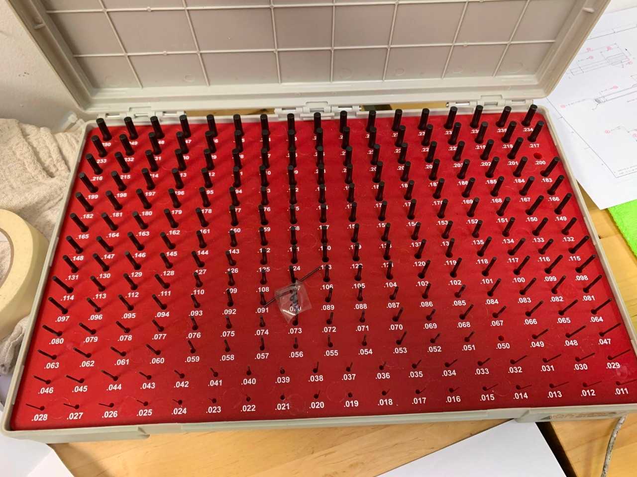 Vermont Pin Gauge Set - PROCESS EQUIPMENT