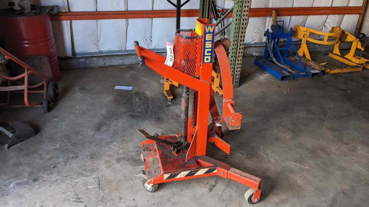Wesco industrial drum dolly model DM1100 - ROLLING CARTS