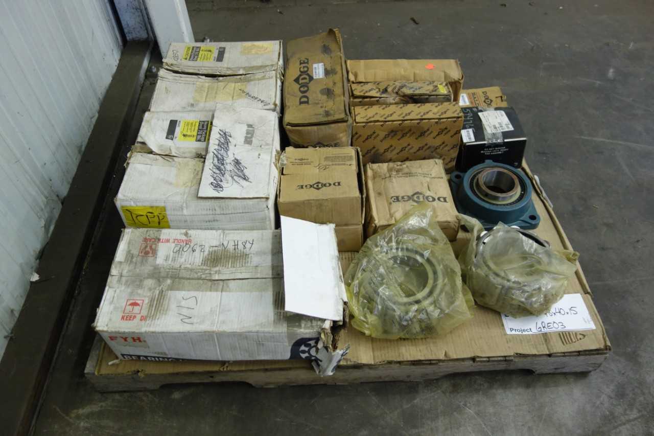 PALLET OF ASSORTED BEARINGS - BEARINGS