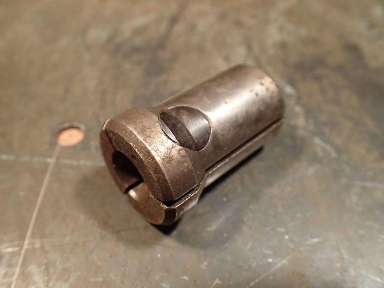 Erickson Double Angle 180-DA-NP Non-Pullout Collet: 1/2" 180DA-NP0500 - MACHINING ACCESSORIES & TOOLING