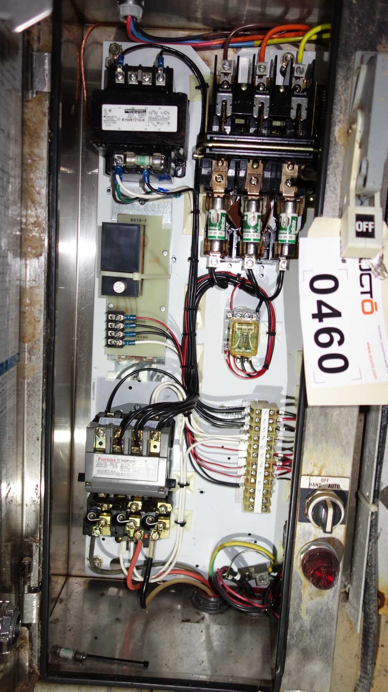 FURNAS 14DP32A SIZE 1 FUSED COMBINATION STARTER DISCONNECT - MOTOR STARTERS
