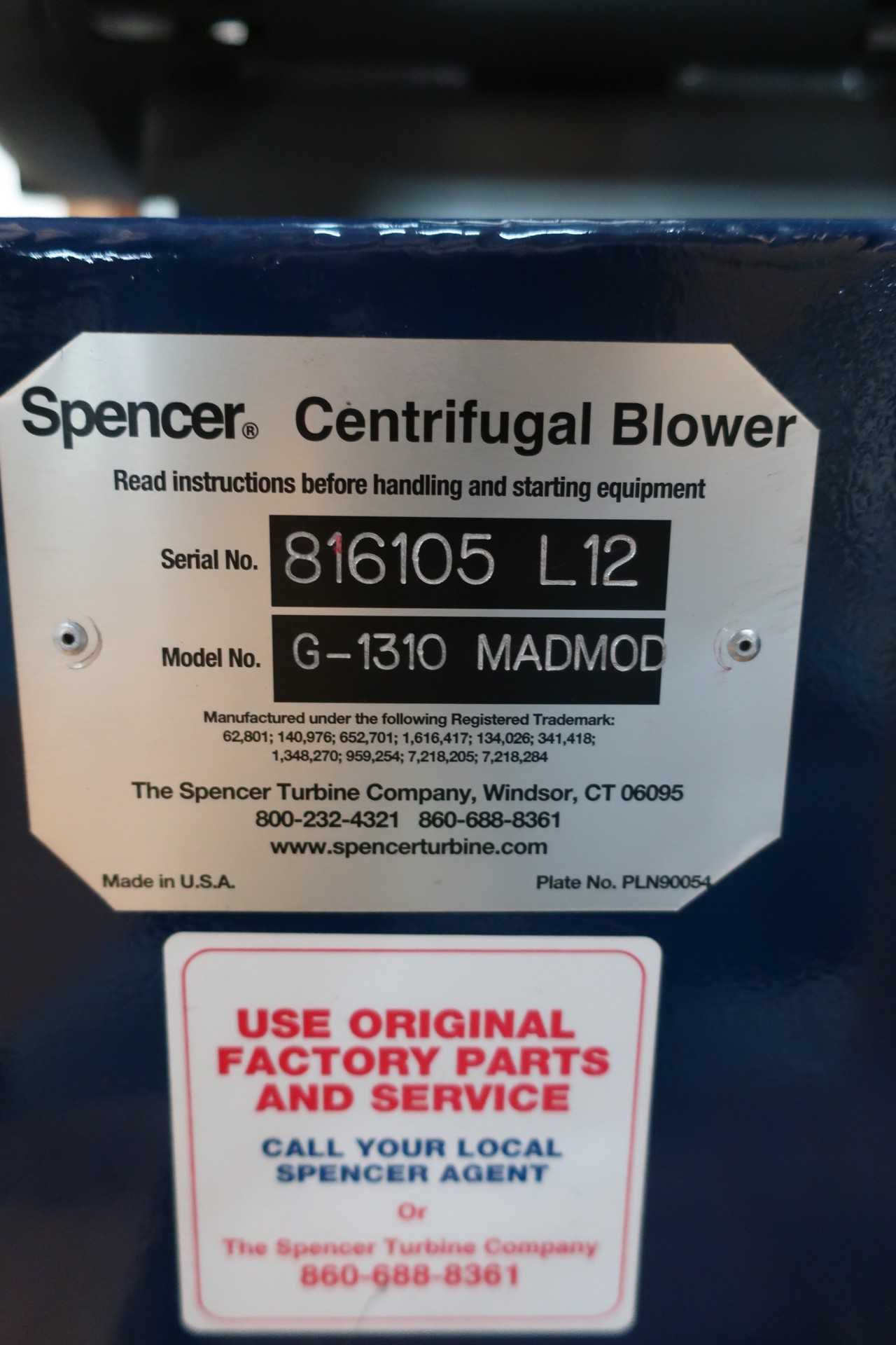 SPENCE CENTRIFUGAL BLOWER - BLOWER FAN