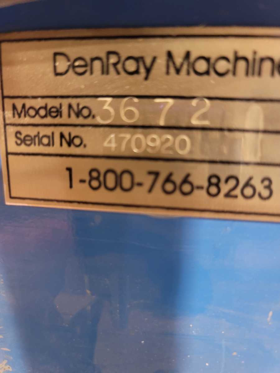 Denray Down Draft Table - DUST COLLECTOR