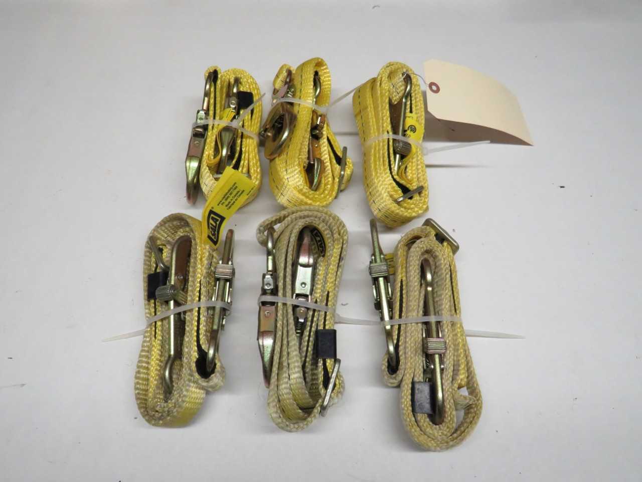 LOT OF 6 SALA 1201016C 6' X 1" WEB LANYARD - LIFTING EQUIPMENT