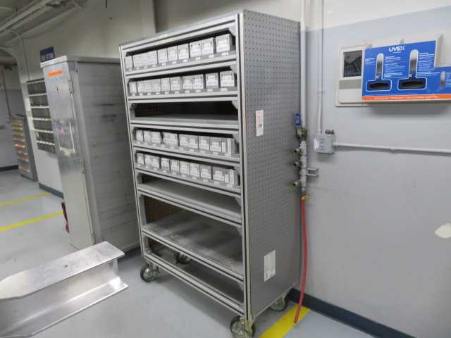 Aluminum Parts Storage Racks on Wheels - MISCELLANEOUS