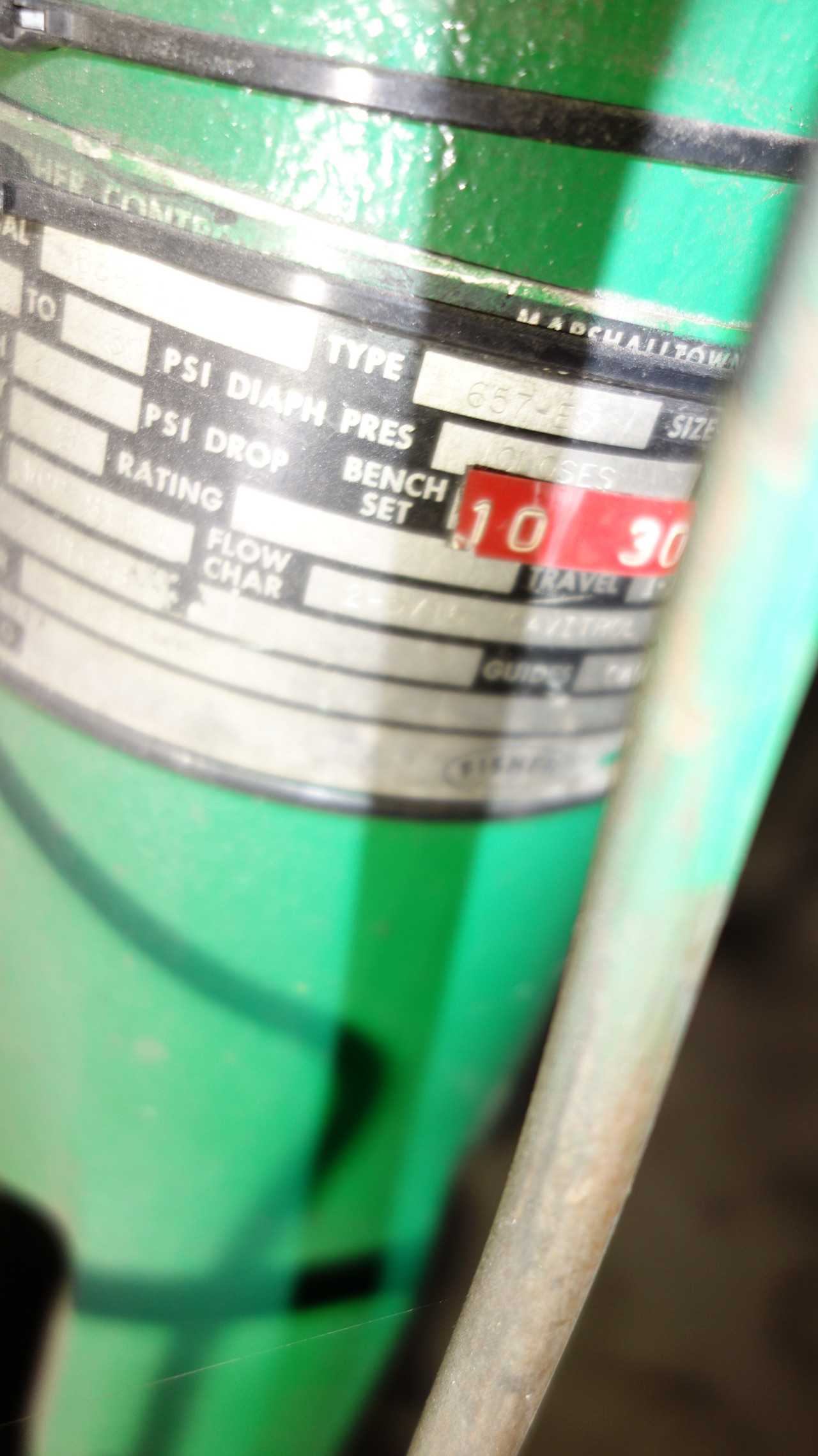 FISHER 657-ES CONTROL VALVE 3" CL300 STEEL - CONTROL VALVE