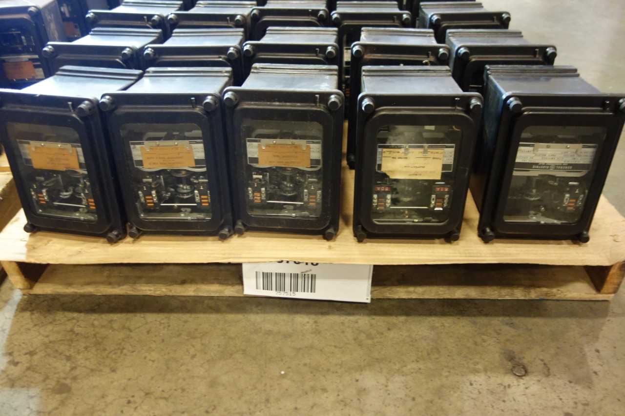 2 PALLETS OF ASSORTED TIME OVERCURRENT RELAY - AUTOMATION & CONTROLS
