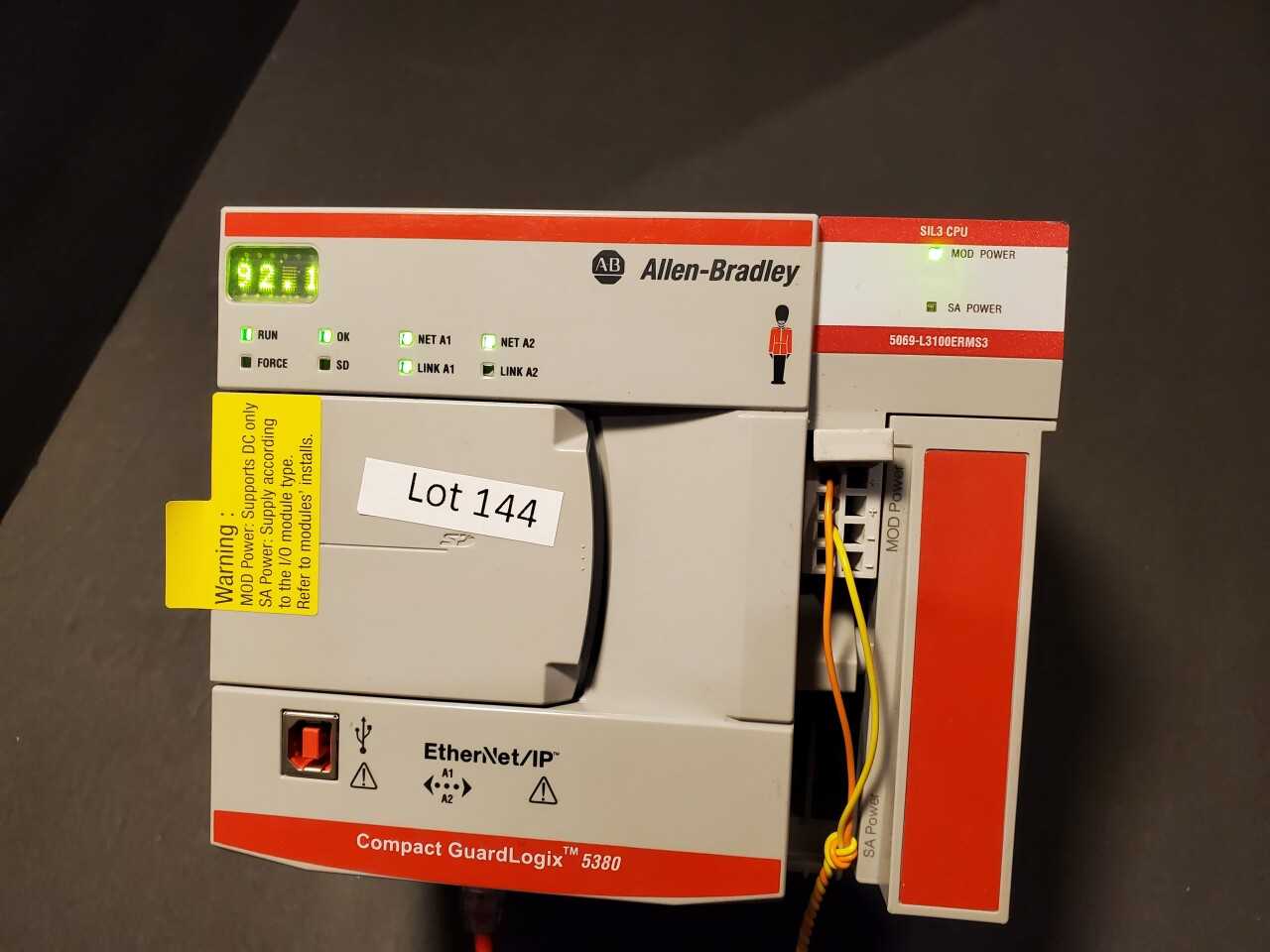 Allen Bradley CompactLogix 5069-L3100ERMS3 - AUTOMATION & CONTROLS Allen Bradley CompactLogix 5069-L3100ERMS3 - AUTOMATION & CONTROLS