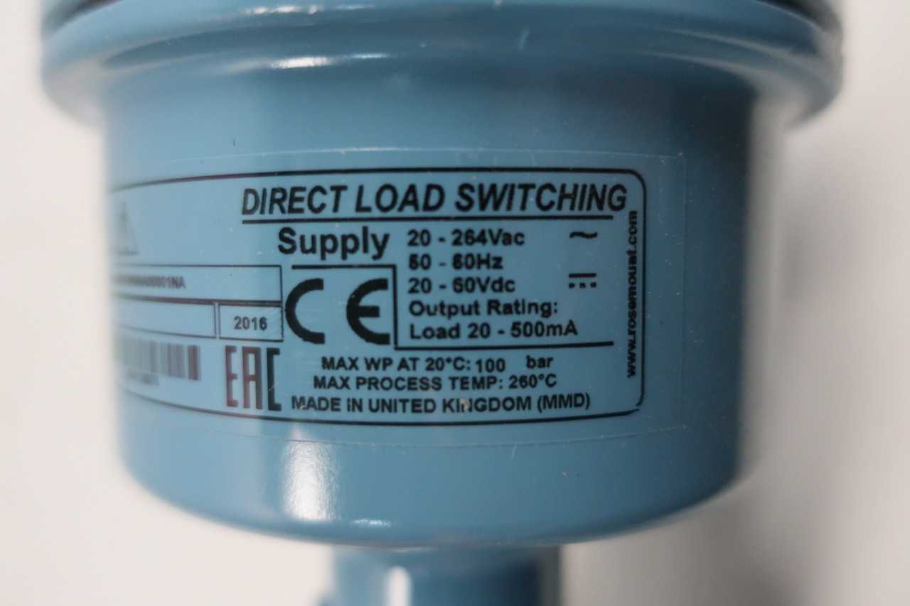 NEW ROSEMOUNT 2130LA9ES1NNNA00001NA VIBRATING LEVEL SWITCH - INSTRUMENTATION