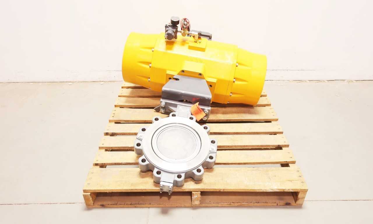 FISHER A81 POSI-SEAL EL-O-MATIC PS4000.U0A14A.00K0 PNEUMATIC STAINLESS 150 STAINLESS WAFER 10IN BUTTERFLY VALVE - VALVES FISHER A81 POSI-SEAL EL-O-MATIC PS4000.U0A14A.00K0 PNEUMATIC STAINLESS 150 STAINLESS WAFER 10IN BUTTERFLY VALVE - VALVES