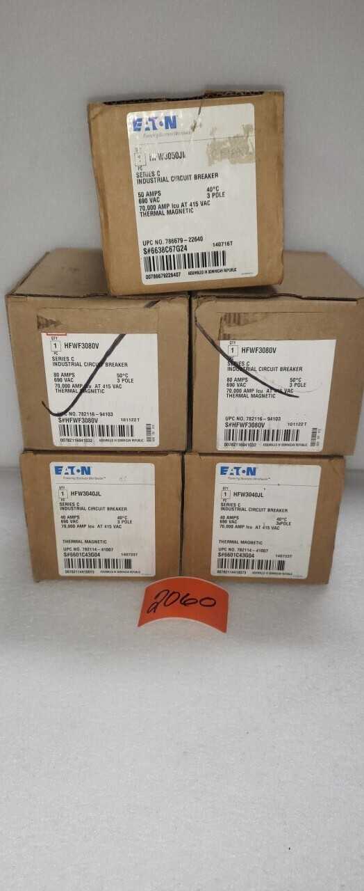 NEW SURPLUS BREAKERS - MISCELLANEOUS