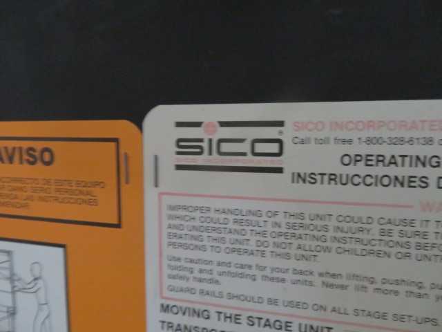 SICO Stage - MISCELLANEOUS