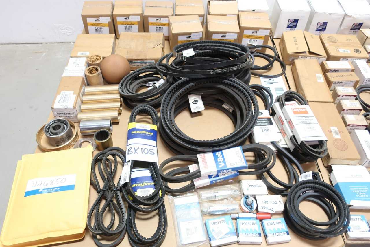 2 PALLETS ASSORTED POWER AND TRANSMISSION - POWER TRANSMISSION