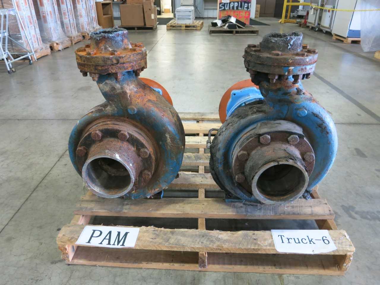 LOT OF 2 GOULDS 3196MTX 4X6-10H CENTRIFUGAL PUMP - CENTRIFUGAL PUMP