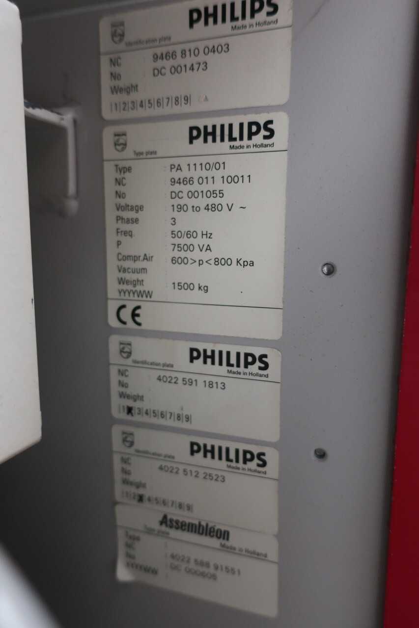 PHILIPS FAST COMPONENT MOUNTER II ASSEMBLY - INDUSTRIAL PARTS