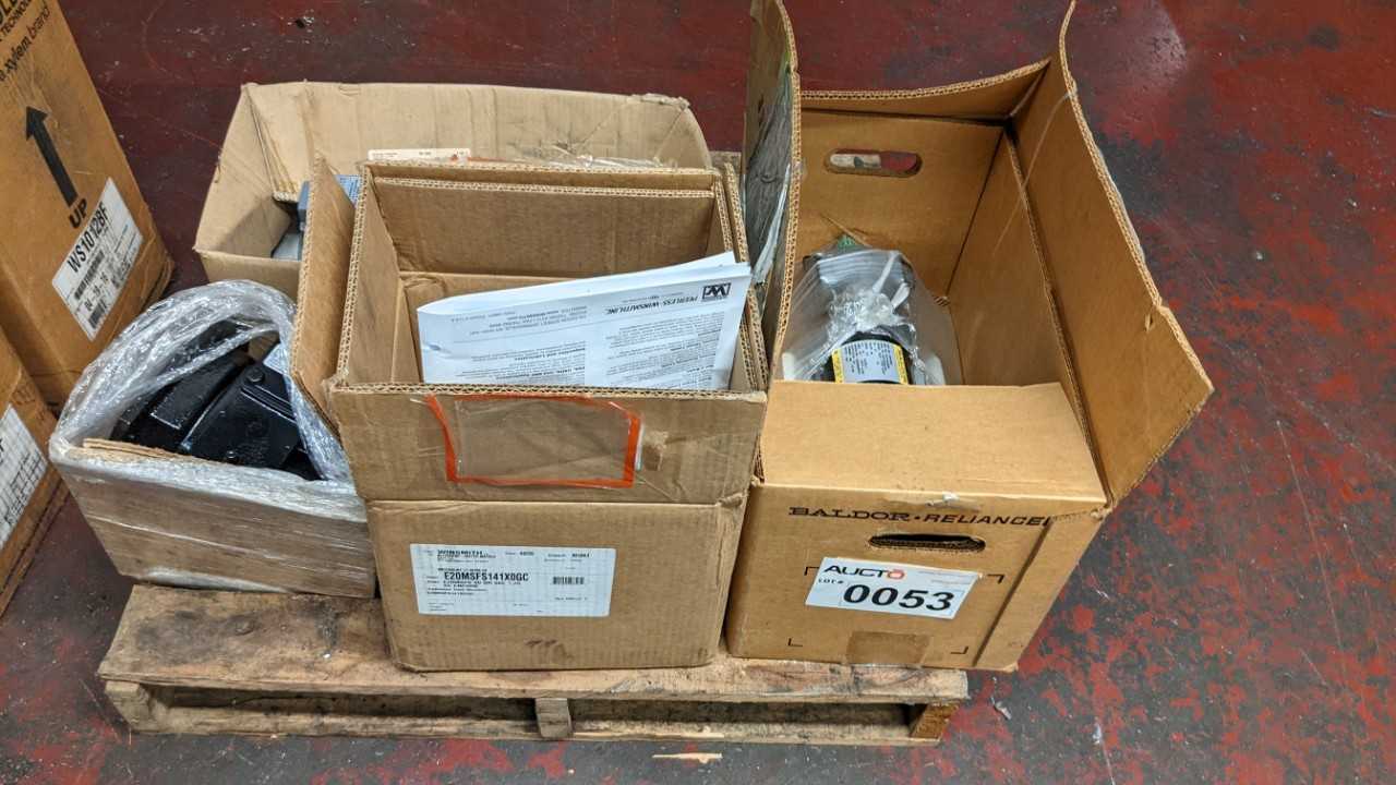 Lot of Baldor Motor .33 Hp volts 90 3.2 Amps. - ELECTRIC MOTORS