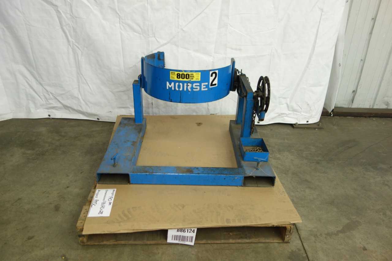 MORSE 800 LB CAPACITY 55 GALLON DRUM KARRIER - ROLLING CARTS
