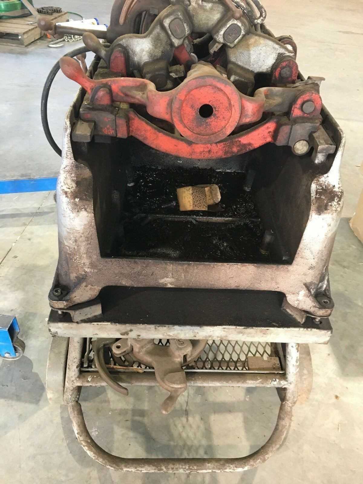 USED RIDGID 444 PIPE THREADER - ELECTRIC POWER TOOLS