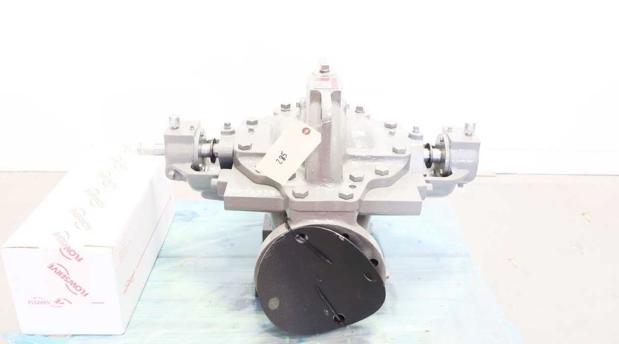 FLOWSERVE 3X4 SPLIT CASE IRON CENTRIFUGAL PUMP - CENTRIFUGAL PUMP