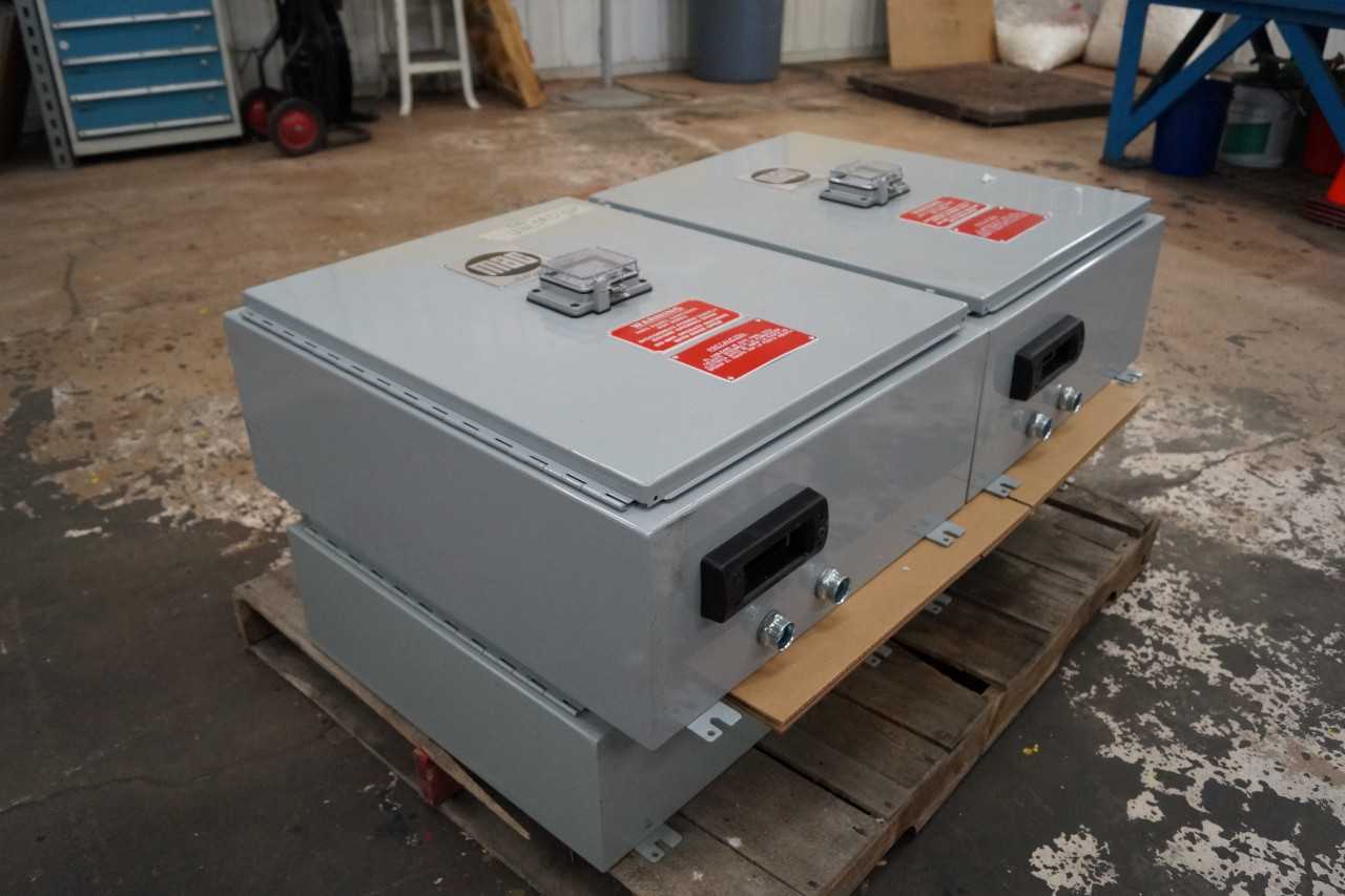 Lot of (4) Electrical Enclousures - ELECTRICAL COMPONENTS