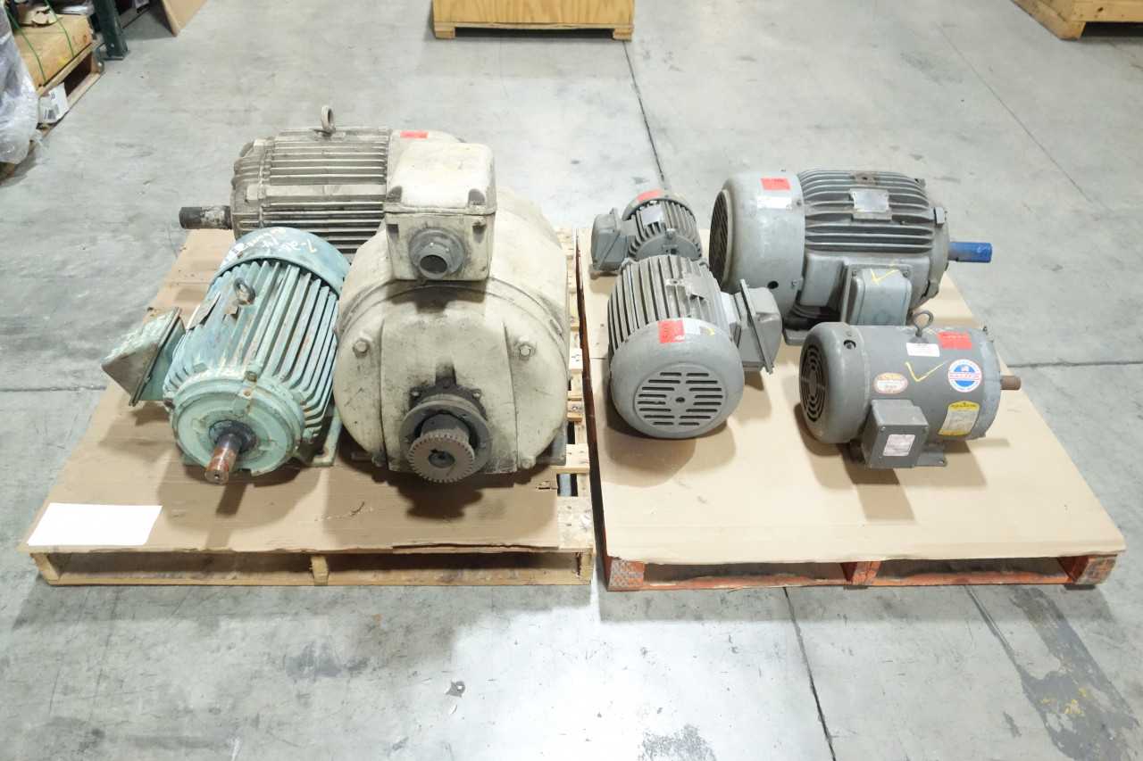 2 PALLETS OF ELECTRIC MOTORS - ELECTRIC MOTORS