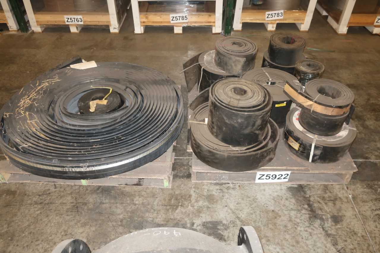 2 PALLETS OF ASSORTED CONVEYOR BELTS - MISCELLANEOUS