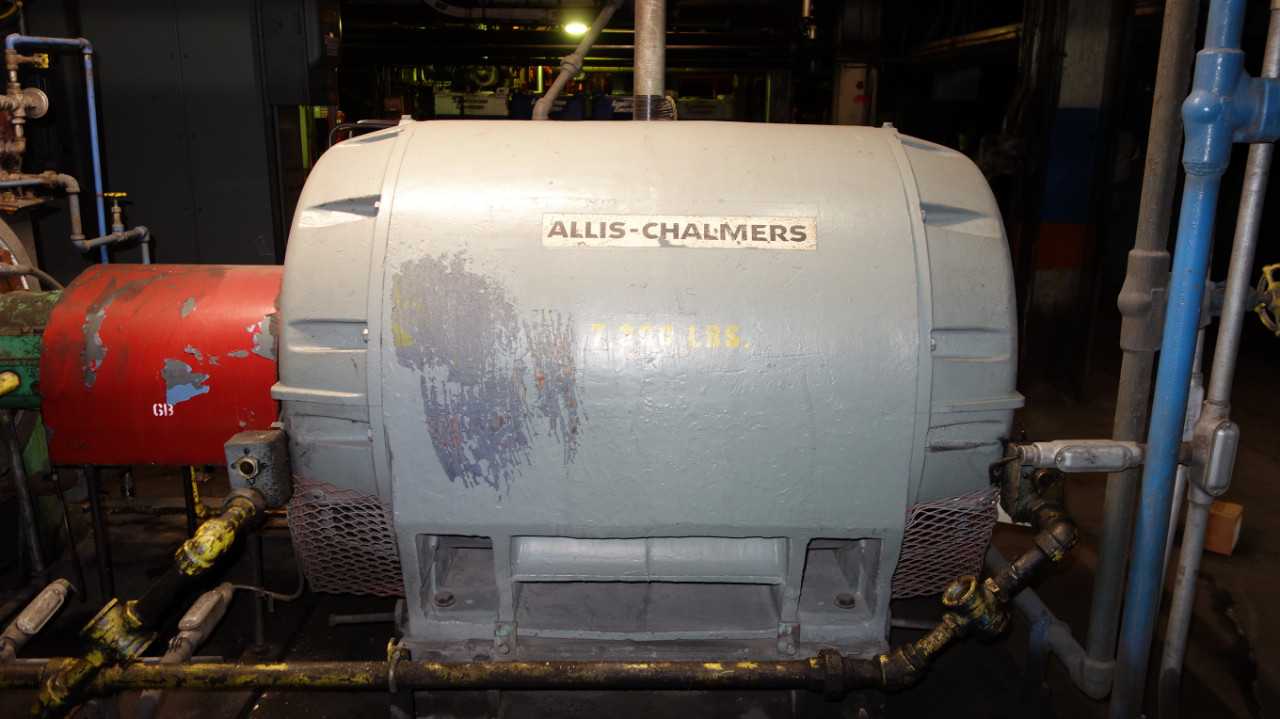 ALLIS CHALMERS TYPE G 1250HP AC MOTOR 2300V 3020SS6 - MISCELLANEOUS