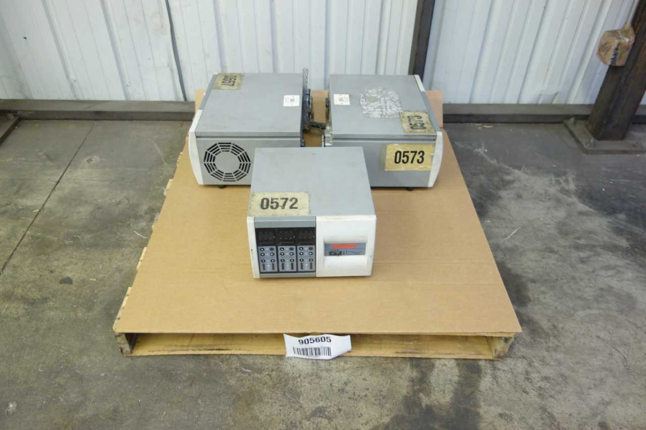 LOT OF 3 HUSKY GAMMAFLUX LP HOT RUNNER CONTROLLER MODULE - AUTOMATION & CONTROLS