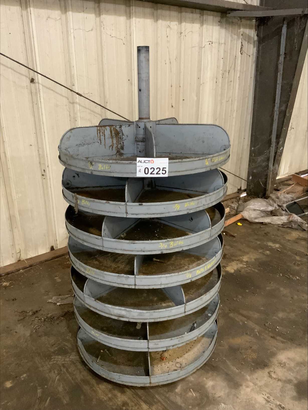 Rotating Bolt Bin - ELECTRIC POWER TOOLS Rotating Bolt Bin - ELECTRIC POWER TOOLS