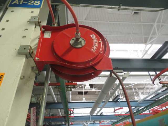 Air Hose Coil Reels (3) Lot - MISCELLANEOUS