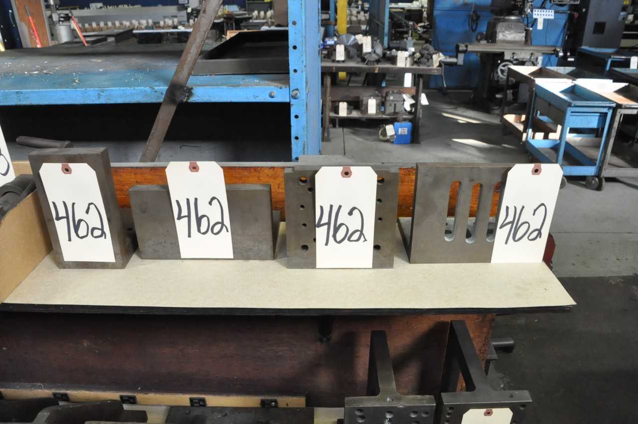 4 Various Small Angle Plates on 1 Shelf - ELECTRIC POWER TOOLS