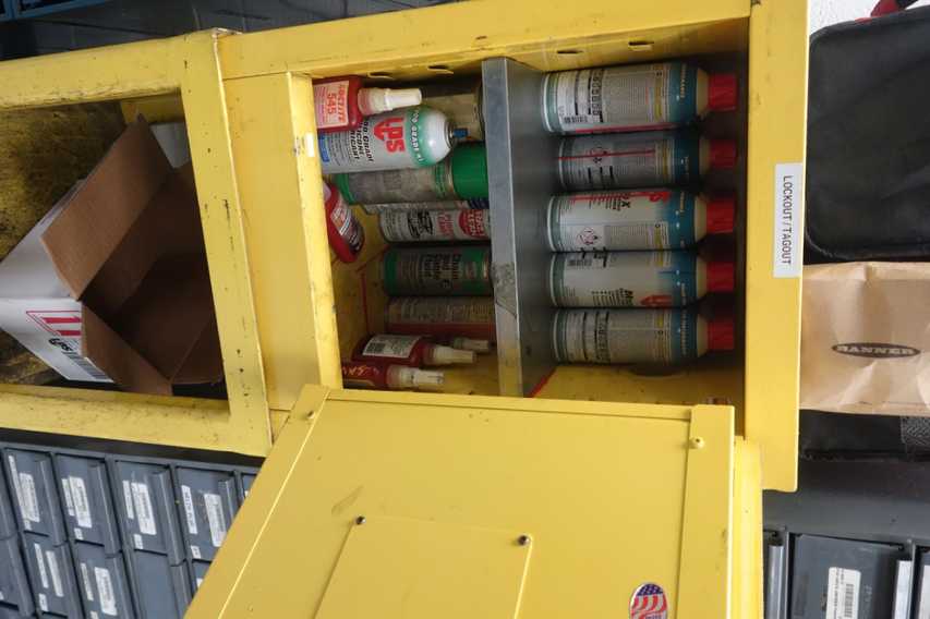 Securall Flammables storage cabinet - TOOL STORAGE