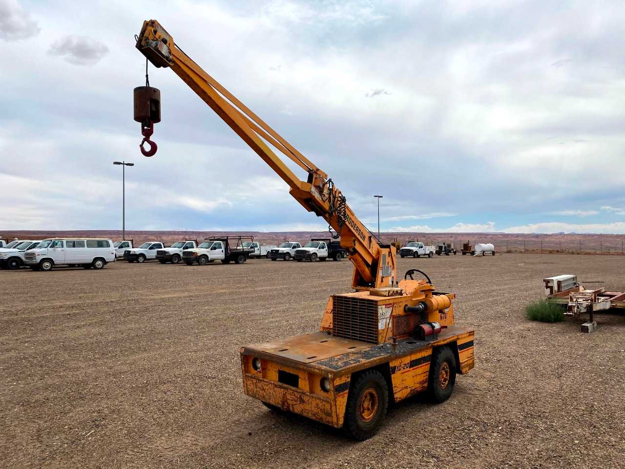 1997 Broderson IC-20-1D 5000LB Carry Deck Crane - CRANES